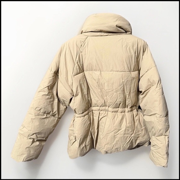 NWT A New Day Beige Water Resistant Puffer Jacket Coat Size XL - Picture 2 of 3